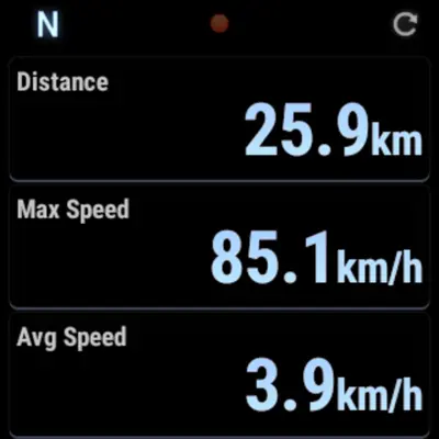 Speed Tracker android App screenshot 0