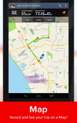 Speed Tracker android App screenshot 5